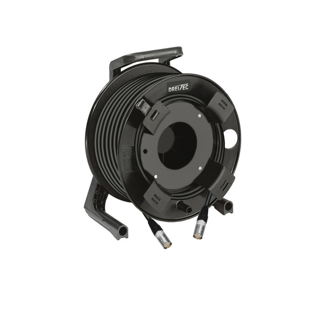 Dreitec Kabeltrommel med Cat 5e – Schill GT310, etherCON til etherCON