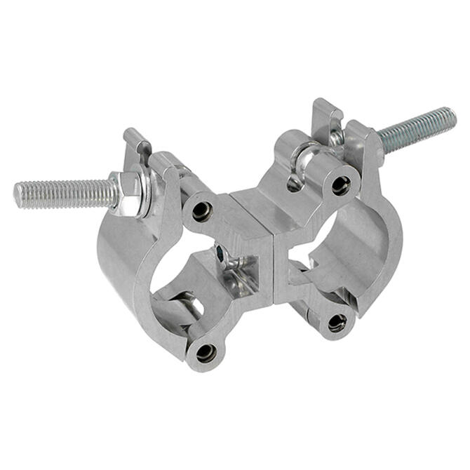 Doughty T58115 Lightweight Parallel Coupler – 48–51 mm, WLL 500 kg, sølv 