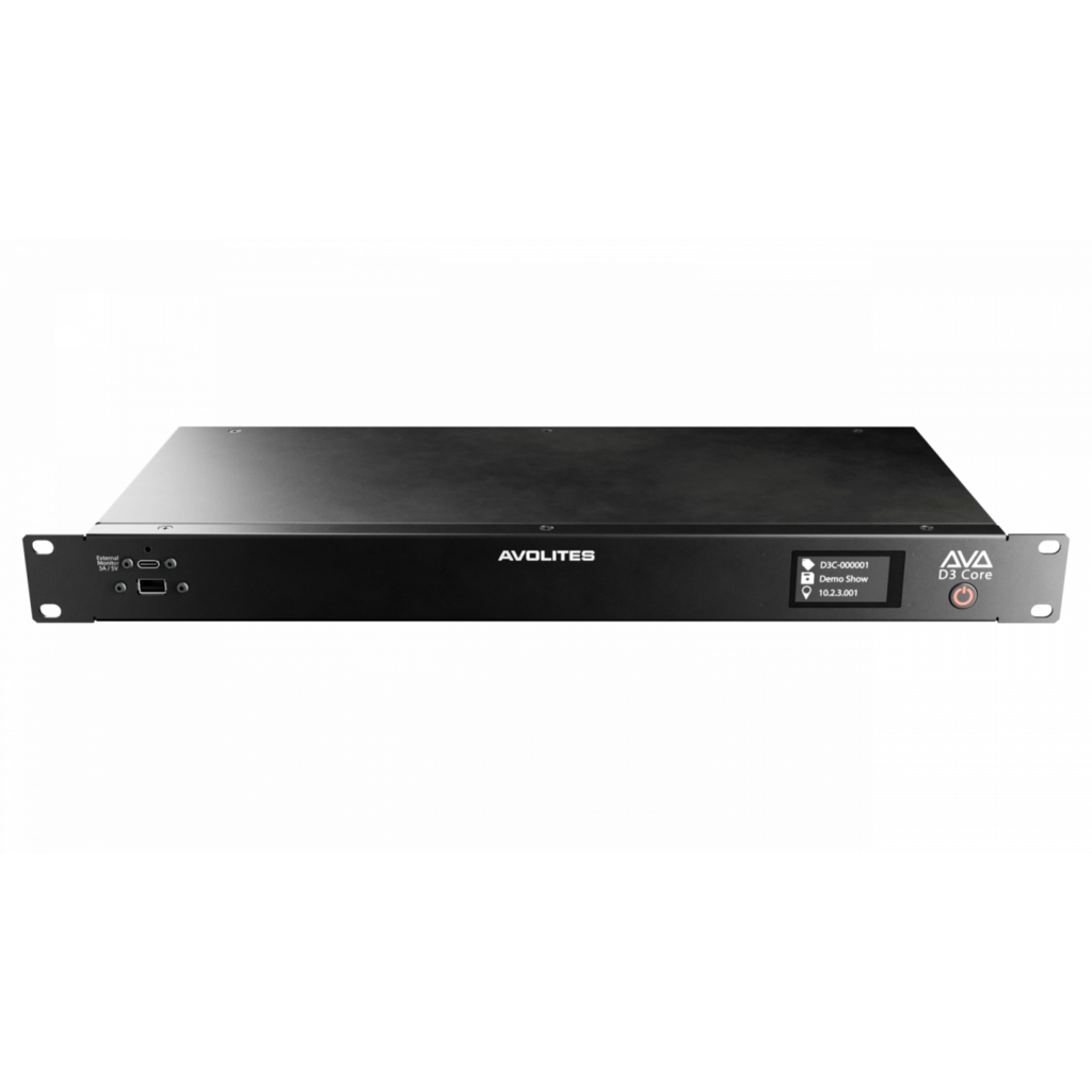 Avolites D3 Core 16 Univers, 1U Rack, Titan