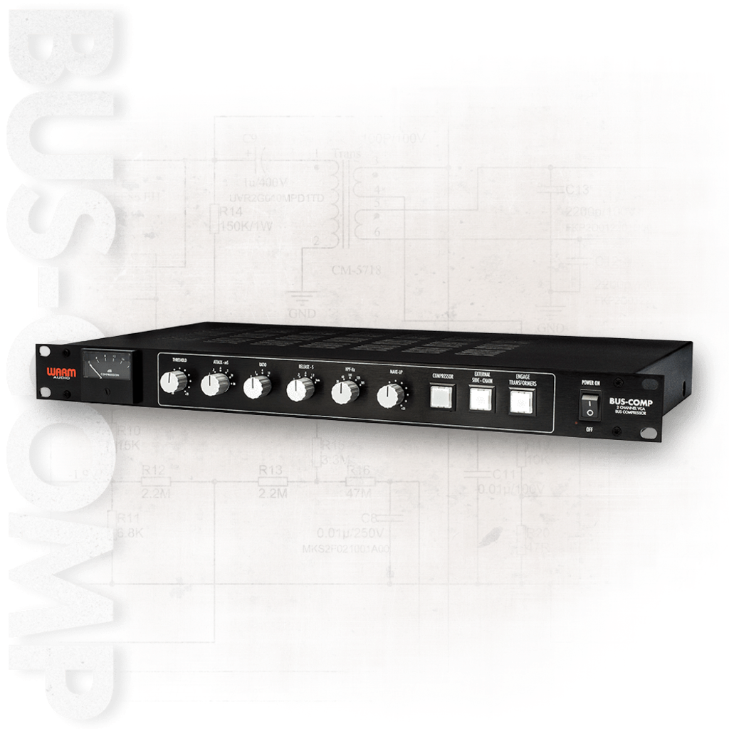 Warm Audio BUS-COMP – VCA buskompressor for stereobuss og miksing