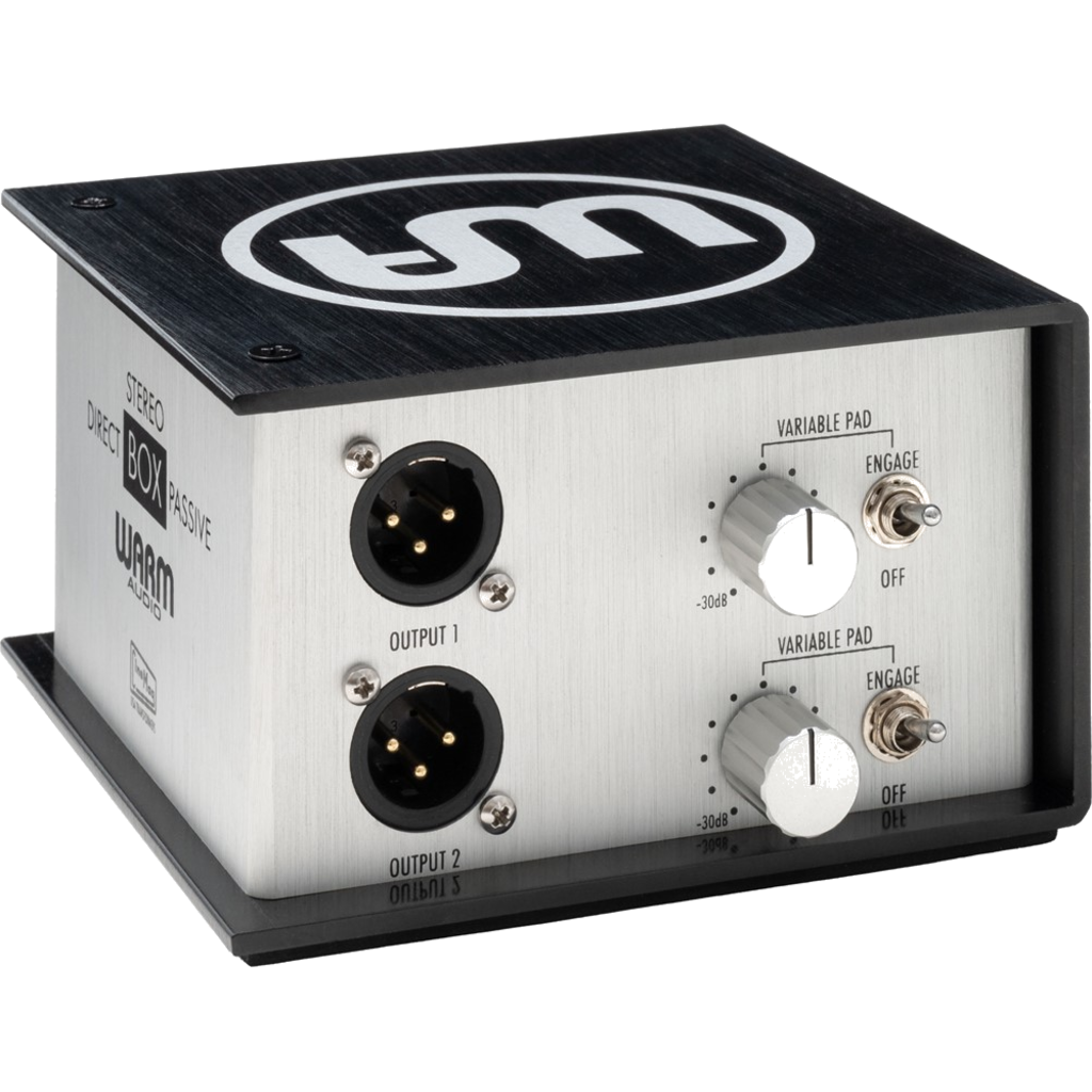 Warm Audio WA-DI-P2 Passive Stereo DI Box