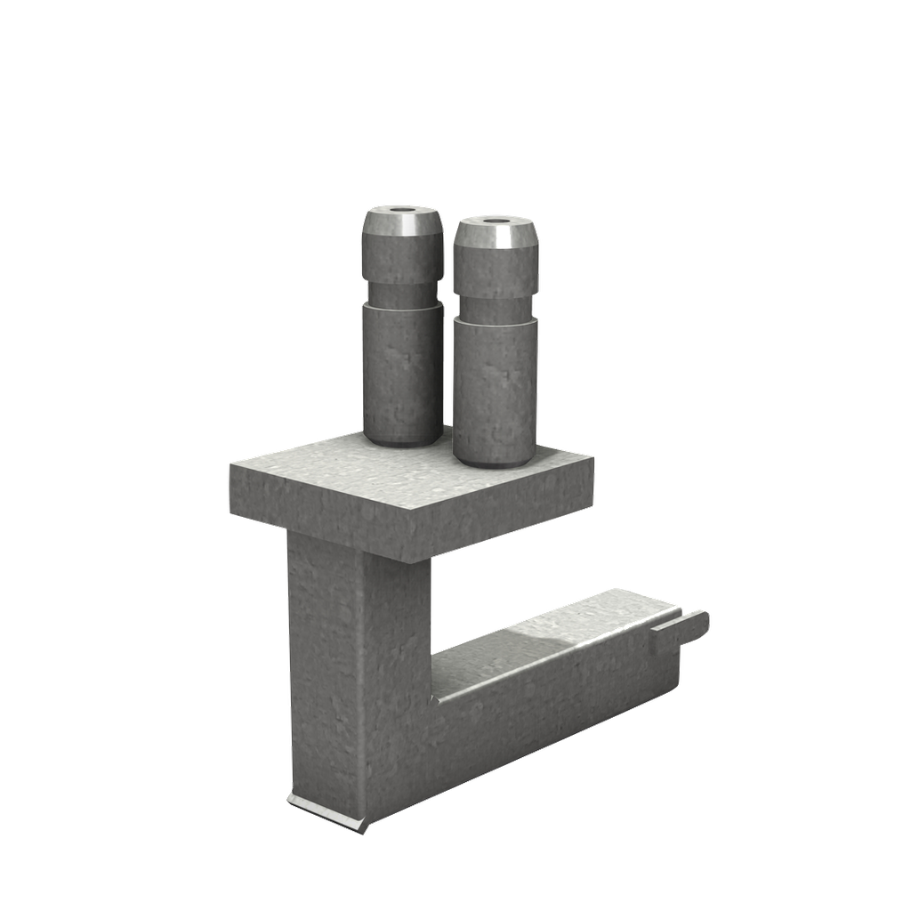 [166475] Prolyte SM-RAIL Easyrail rekkverksklemme – 100kg, Dobbel, For Toppmontering