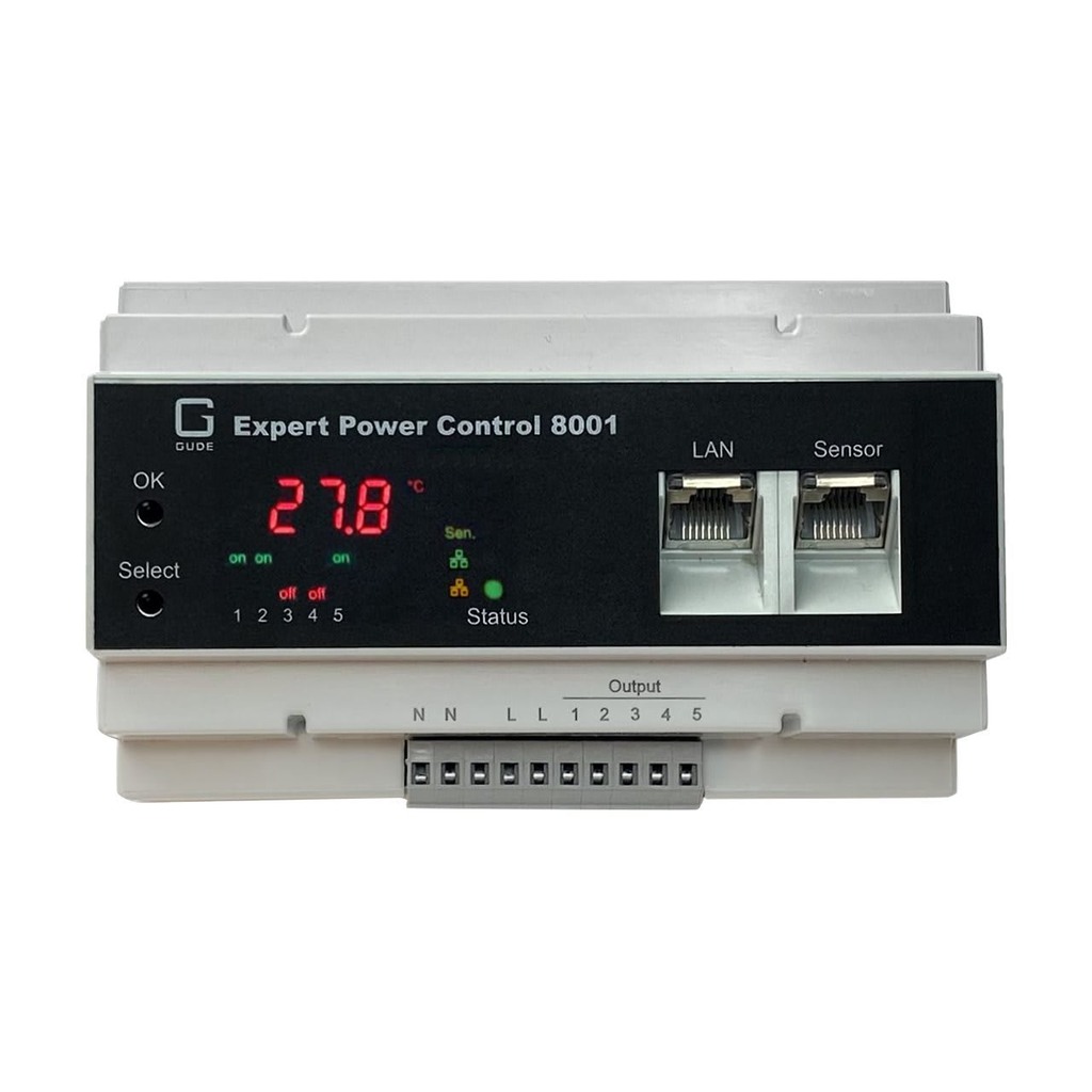 GUDE Expert Power Control 8001-1 – strømstyring og overvåking