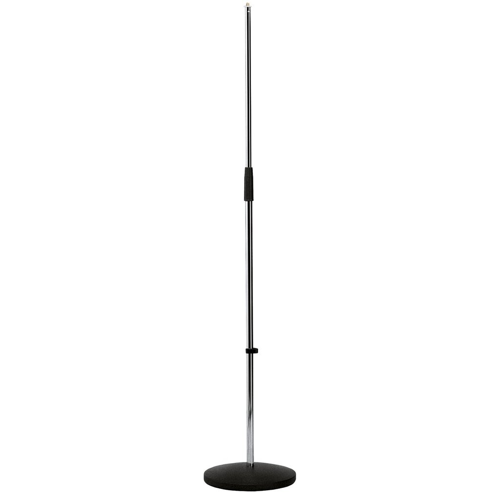 K&M 26010 Mikrofonstativ med rund for Chrome finish