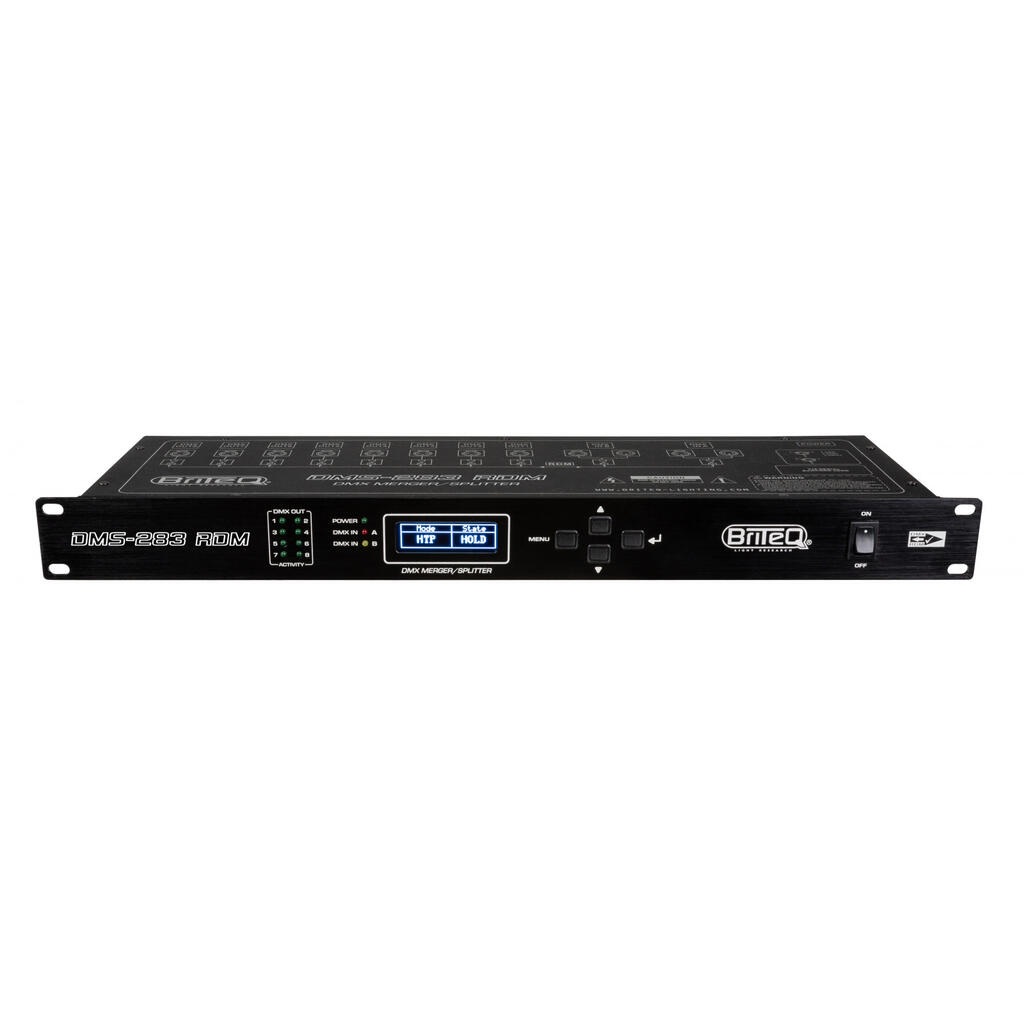 [183648] Briteq DMS-283 RDM DMX-merger, splitter og booster