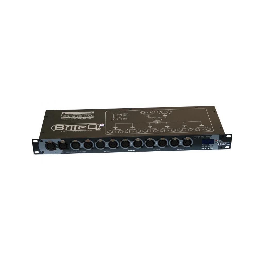 [04625-BE] Briteq DMS-26 DMX-merger, splitter og booster