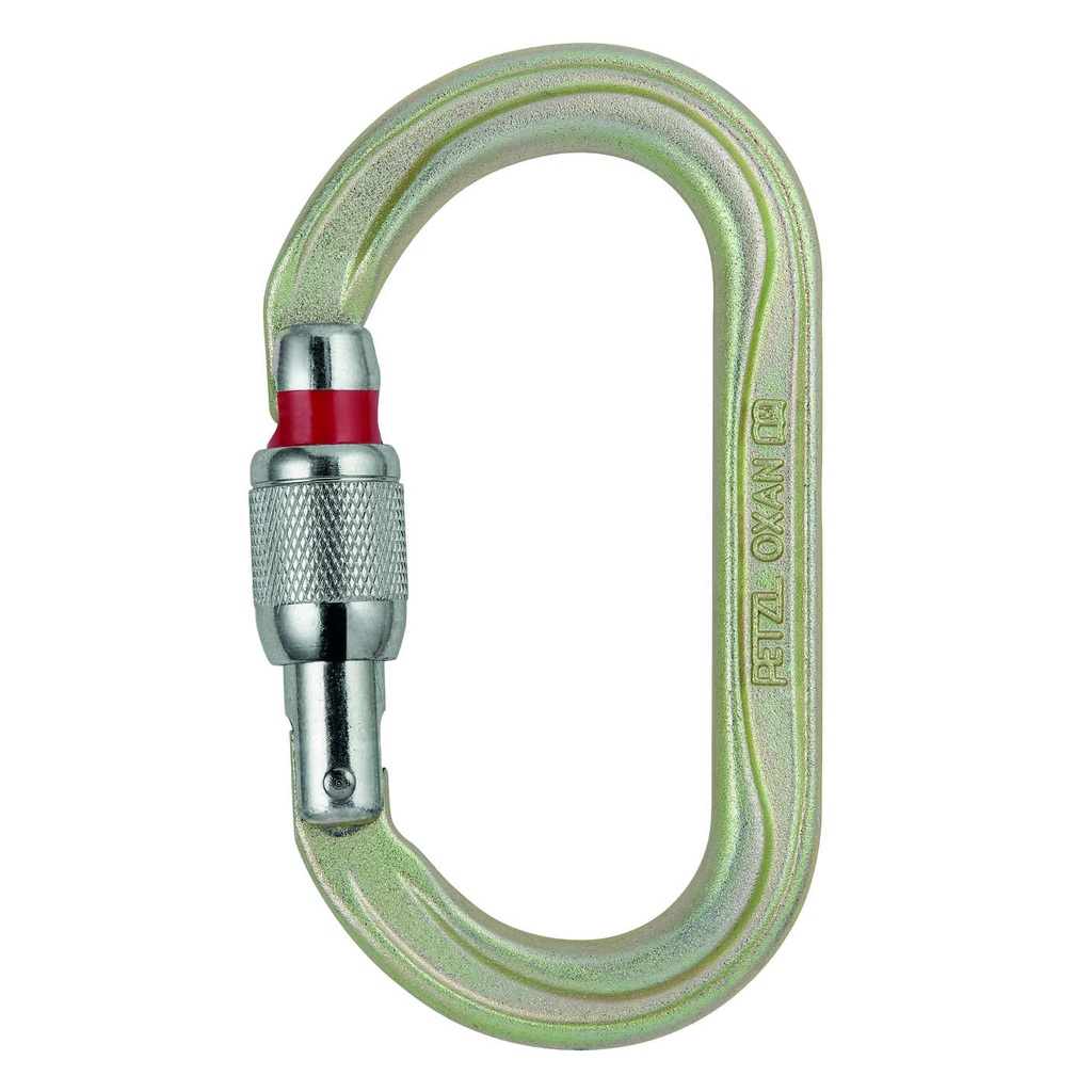 Petzl M72A SL OXAN SCREW-LOCK – høyfast stålkarabiner med skrulås