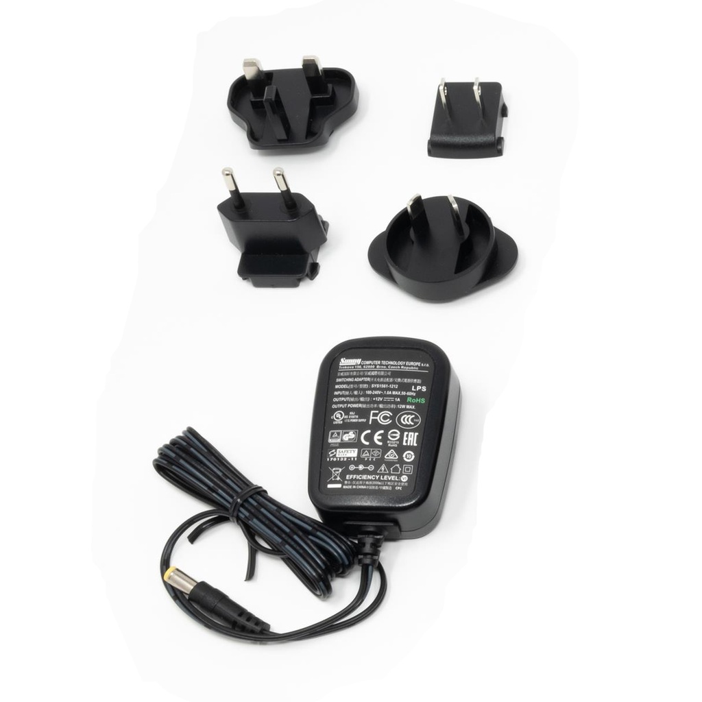 [158871] Visual Productions strømforsyning – 12 V DC