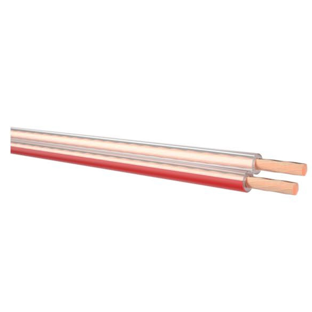 [54000] Dreitec Flat høyttalerkabel 2x1,5mm² – 100 m rull