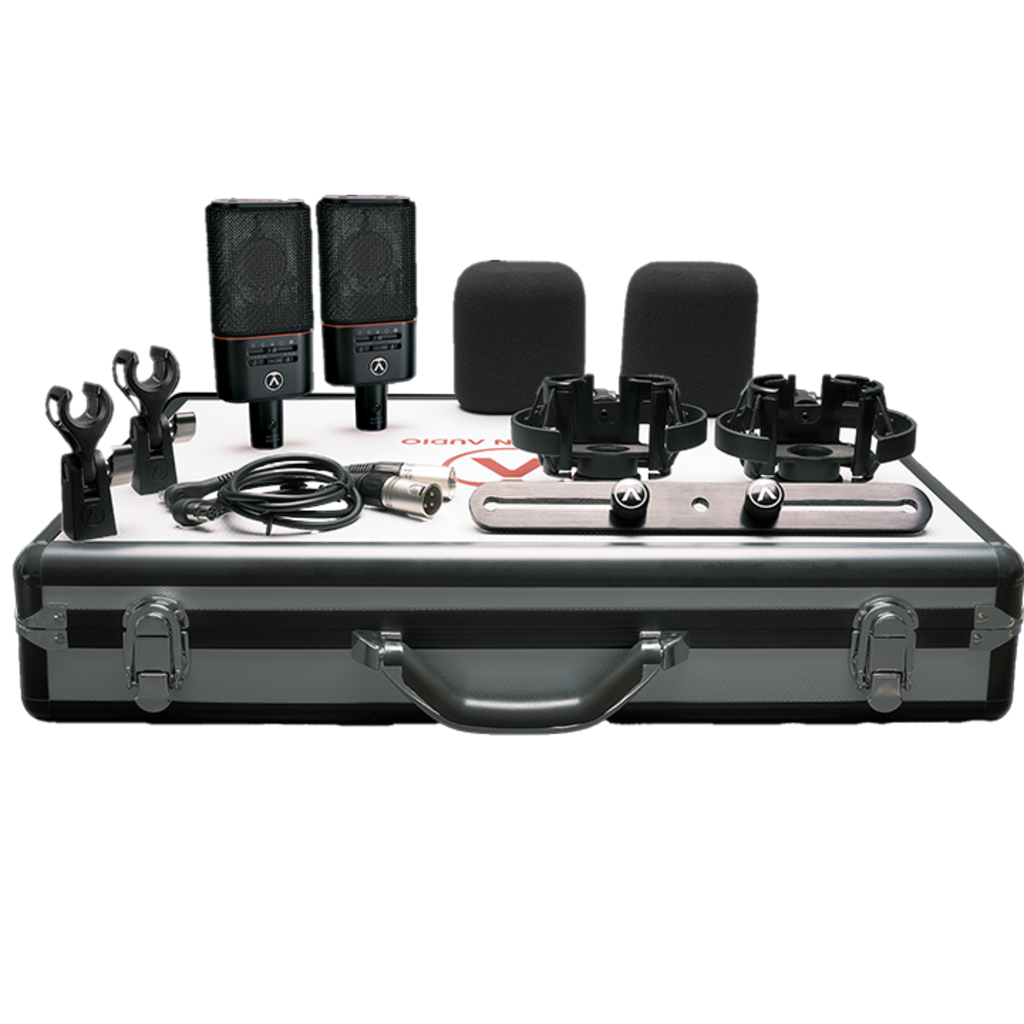 [AA-OC18-DSP] Austrian Audio OC18 Dual Set Plus – Stereosett med stor-membran kondensatormikrofoner
